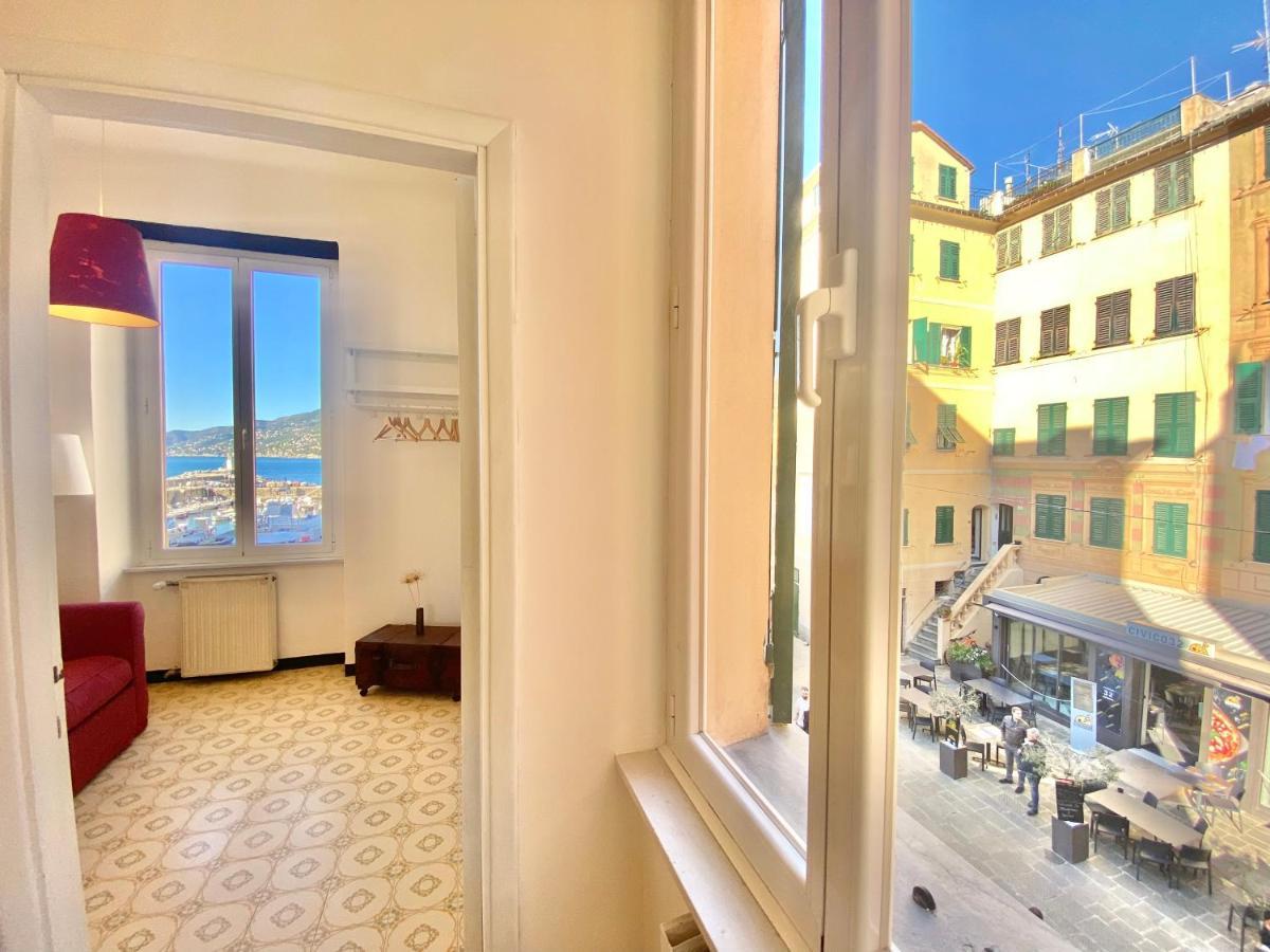 Casaviva - Sweet Bilo On The Sea In Camogli 아파트 외부 사진